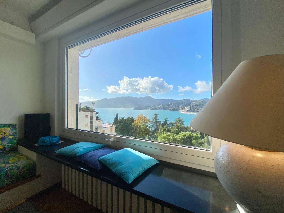 Welcome Riviera - Paradiso 12-Ultimo Restauro Nel 2025-Vista Mare Stupenda-Balcone Con Vista Meravigliosa Piu' Terrazza Solarium Sovrastante Di 70 Mq Esterna Rapallo Ngoại thất bức ảnh