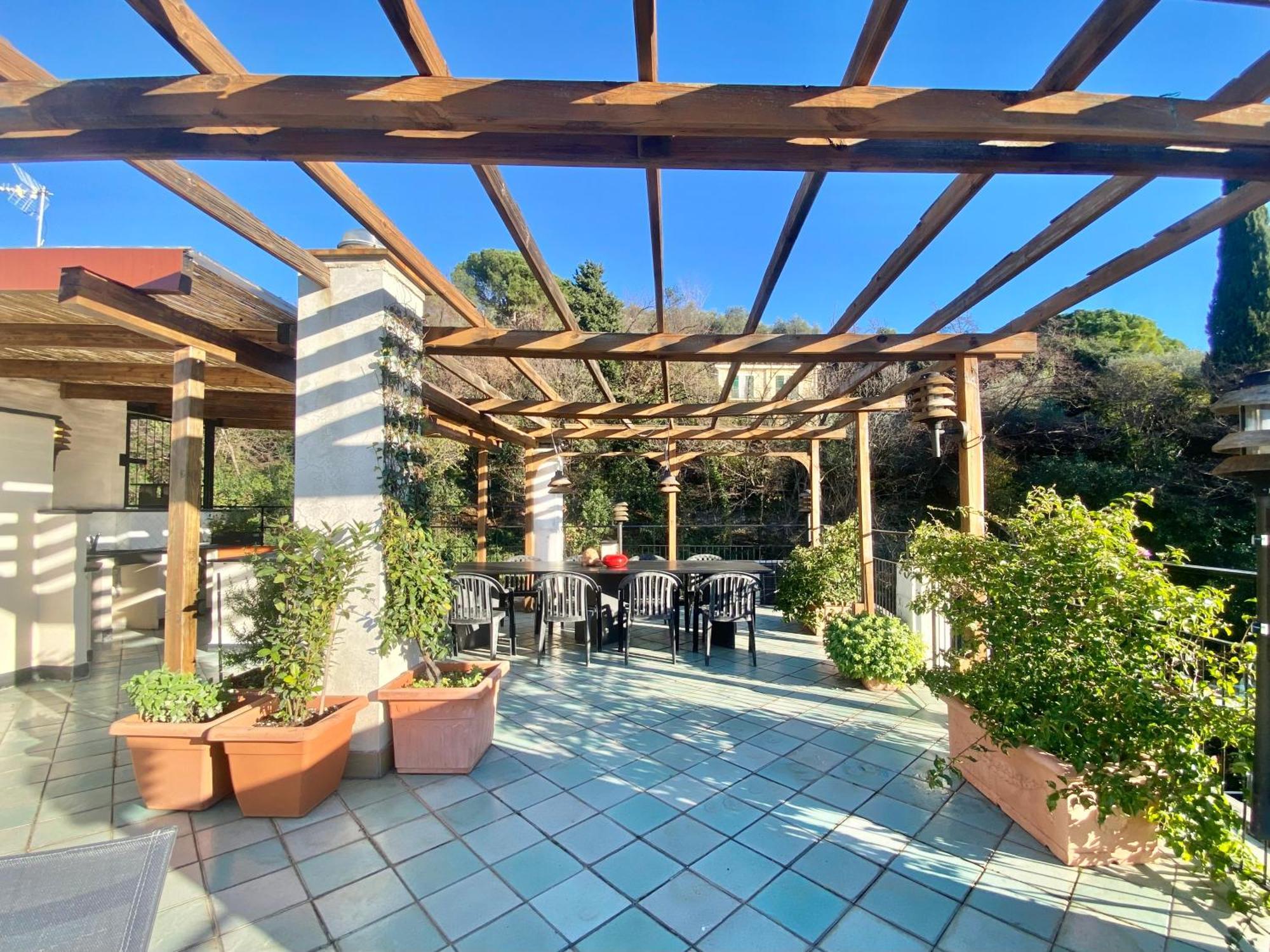 Welcome Riviera - Paradiso 12-Ultimo Restauro Nel 2025-Vista Mare Stupenda-Balcone Con Vista Meravigliosa Piu' Terrazza Solarium Sovrastante Di 70 Mq Esterna Rapallo Ngoại thất bức ảnh
